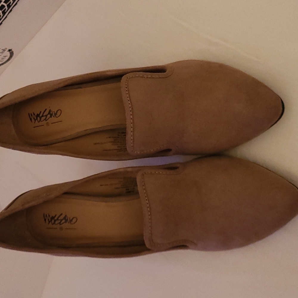 Suede heels